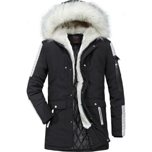 BPenisular Men's Long Parkas