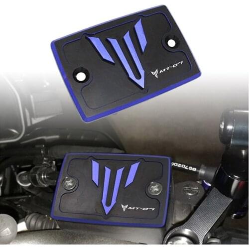 For Yamaha MT-07 FZ-07 Tracer 700 GT 2014-2019 2020 SEMSPEED Motorcycle CNC Aluminum Front Brake Fluid Reservoir Cover Cap