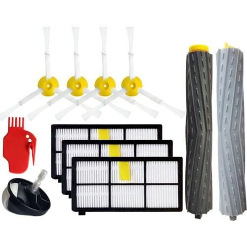 Hepa Filters &Side Brushes &Roller Main Brush kit for iRobot Roomba 800 900 series 870 860 880 960 980 990 Vacuum Cleaner Parts
