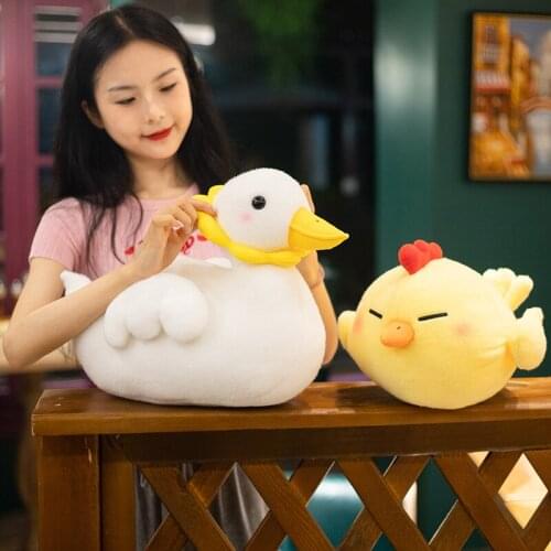 Simulation Cole Duck Plush Toy Cute Animal Popular Stuffed Chick Dolls Fashion Kids Plush Toy For Girls Birthday Christmas Gift