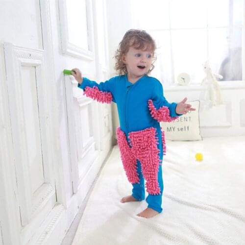 Newborn Infant Baby Girls Boys Crawling Baby Letter Mop Onesie Rompers Playsuits Jumpsuit Dresses Girl Summer Clothes