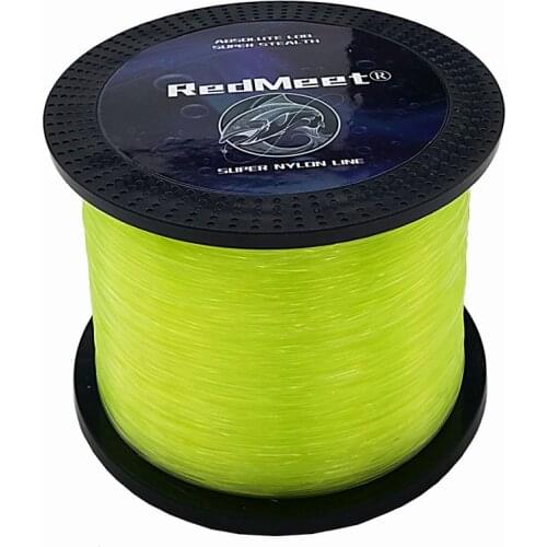 RedMeet 1Pcs Super Strong 2.5-30LB Japan Monofilament Nylon Fishing Line 500m 1000m 0.13mm-0.5mm 1-13kg