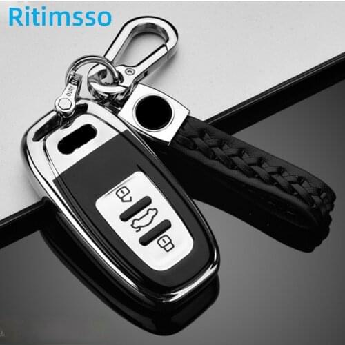 New Soft TPU Car Key Fob Cover Protect for Audi A4 A4L A5 A6 A6L Q5 S5 S7 Protect Shell Decoration Protection Key Case for Car