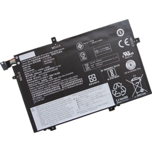 Original 01AV463 01AV464 01AV465 01AV466 L17L3P52 L17L3P53 L17L3P54 SB10K97610 45Wh Laptop Battery For Lenovo ThinkPad L480 L580