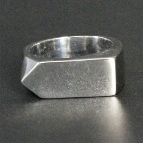 Drop Ship Size 7-13 Cool Fashion Polishing Arrow Ring 316L Stainless Steel Women Arrow Style Ring