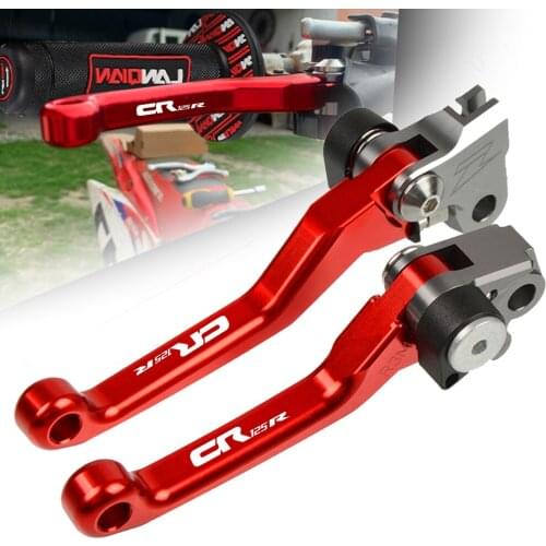 CNC Pivot Brake Clutch Levers Dirt Bike Motocross For Honda CR125R 1992-2003 1993 1994 1995 1996 1997 CR 125R 125 R 2004-2007