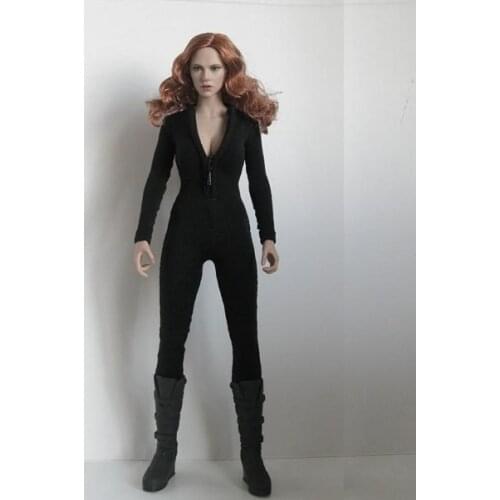 Full Hand Made 1/6 Sexy Conjoined Clothes Action Figure Clothes Set /Dresses for 1/6 Phicen Female Steel Skeleton Body Doll