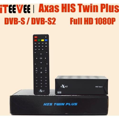 10pcs Satellite Receiver With 2x DVB-S2 SAT Tuner Installed With Axas HIS Twin Linux E2 Open ATV 6.2 TV Box Replace ZGEMMA