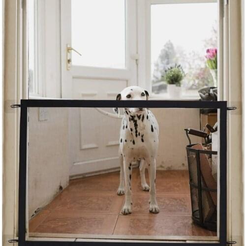 Dog Isolation Gate Net Portable Folding Pet Isolation Obstacle Safety Fence Accessories (Upgraded Version)