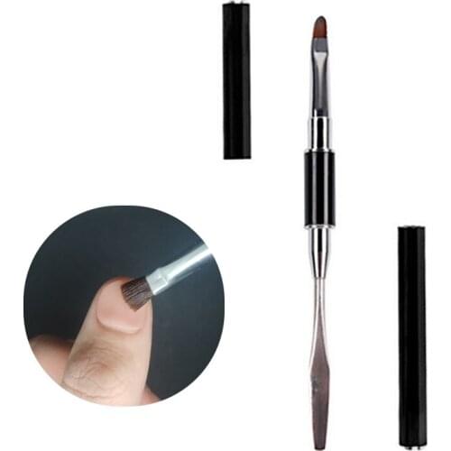 Yinikiz Poly Extension Nail Gel Double Use Nail Art Brush Pen/Dotting/Sculpturing/Liner Pens UV Gel Nail Gel Nail Art Tools