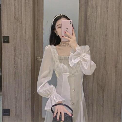 Dresses for Women Long White Dress Vestido De Mujer