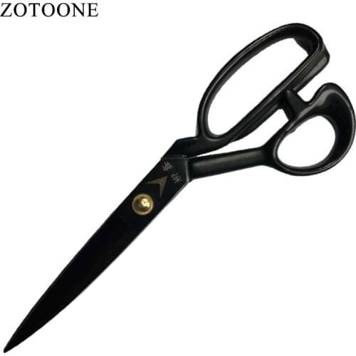 ZOTOONE 12" Black Vintage Makas Steel Tailor Scissors Antique Craft Embroidery Trimming Scissors Sewing Accessories Tools E