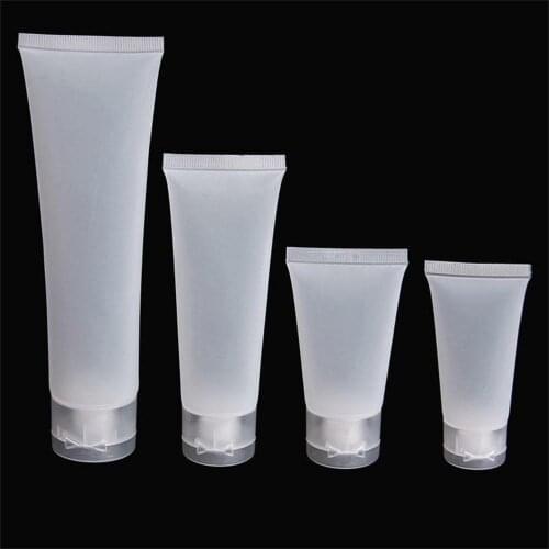 1pcs Portable Empty Bottle Plastic Travel Shampoo Cream Lotion Refillable Containers Soft Tubes Squeeze Cosmetics Bottles