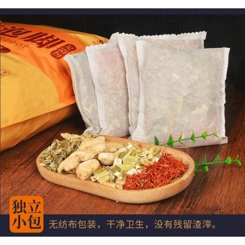 30pcs Foot SPA Massager Bath bag Wormwood Ginger Feet Soaking Bathing Herbal Detoxification Anti Edema Dysmenorrhea Insomnia