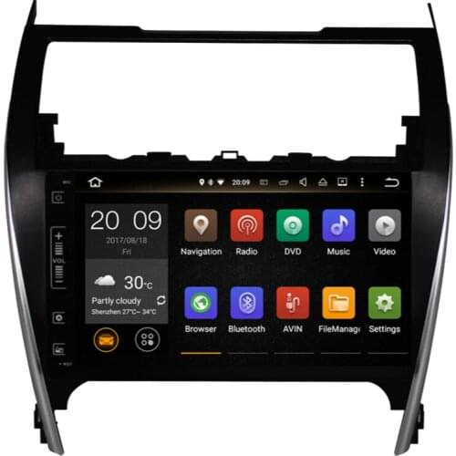 Android Car Multimedia Player GPS Navi HD Screen 4GB+32GB Car GPS Radio Head Unit For Toyota Camry European American 2012-2014