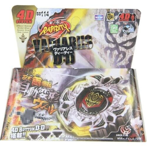 16pcs/lot Bayblade BB114 Variares 4D Metal Fusion + Light Launcher WITH LAUNCHER Epacket Free Shipping To Brazil