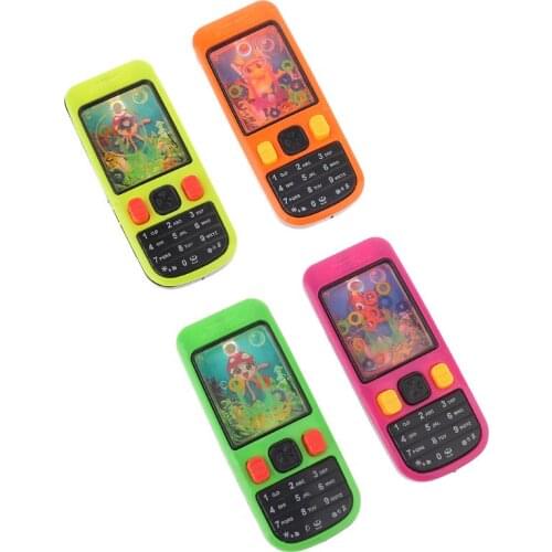 Mobile Phone Shape Water Ferrule Game Kids Children Intellectual Toys Funny Water Lasso Ring Game Toy