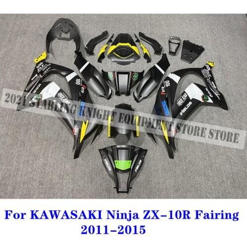 New ABS Whole Motorcycle Fairing Kit Fit Bodywork For KAWASAKI NINJA ZX10R ZX-10R 2011 2012 2013 2014 2015 Matte Black EVA 11-15