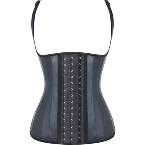 Body Shaper 25 Steel Bones Latex Vest Waist Trainer Slimming Underwear Fajas Reductoras Y Modeladoras Mujer Skims Kim Kardashia