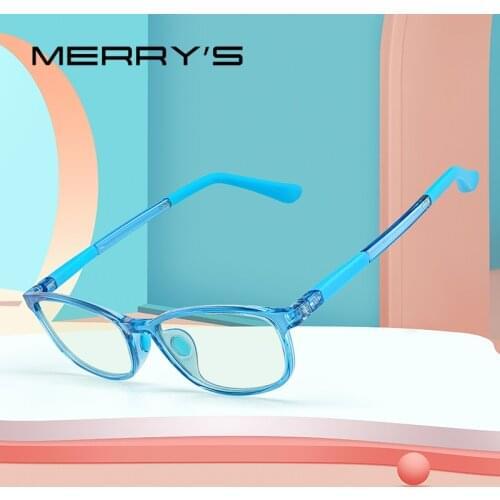 MERRYS DESIGN Anti Blue Ray Light Blocking Glasses For Children Kids Boy Girl Age 3-15 Computer Gaming Blue Ray Glasses S7002