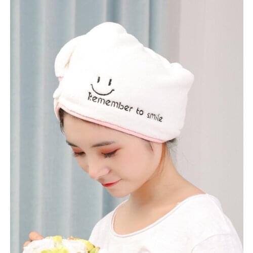 Rapided Drying Hair Towel Quick Dry Hair Hat Wrapped Super Absorbent Quick-drying Towel Bathing Cap Household Daily Necessities
