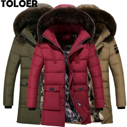 TOLOER Men's Hoodies With Fur