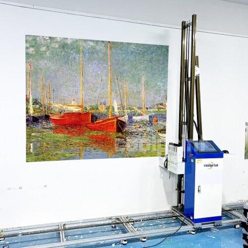 3D Wall Printing Machine Direct to Mural Painter Inkjet Wall Printer
