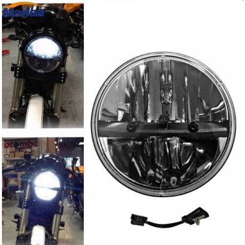 7" LED Headlight For Motorcycle Projector HID LED Light Bulb Headlamp H4 H13 with Harness 69200897