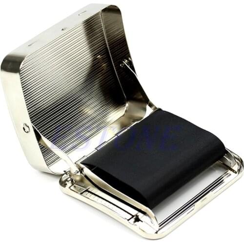 70mm Tobacco Rolling Box Metal Automatic Cigarette Smoking Roller Machine New