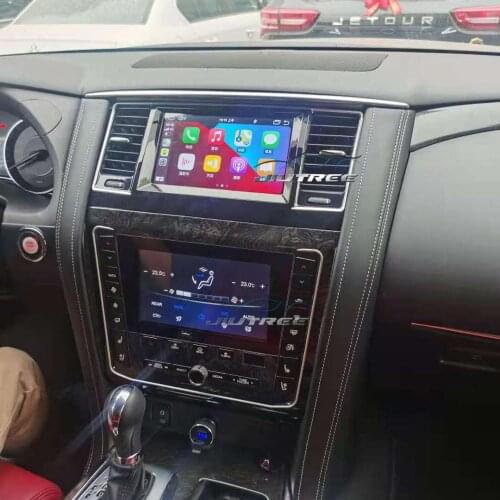 Car Autoradio Player For Nissan Patrol Y62 2010-2020 Android Dual Touch screen Car GPS Navigation Multimedia Player AHD Camera