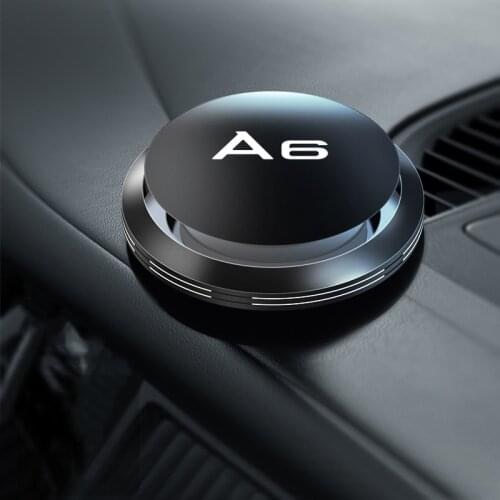 Car Air Fragrance UFO Ornament Decoration For Audi A3 A4 A5 A6 A7 Q3 Q5 Q7 TT Logo Car Perfume Solid Balm Aromatherapy Diffuser