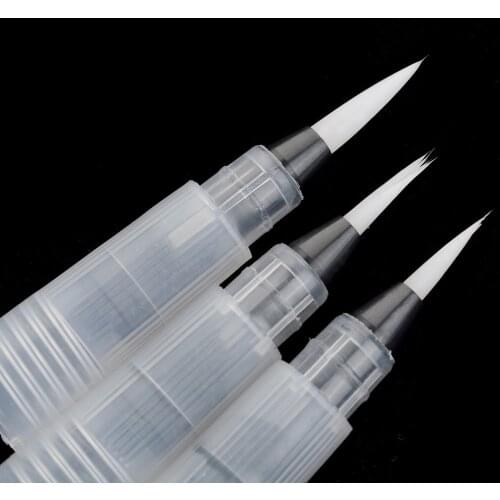 New High Quality 3pcs Pilot Ink Pen for Water Brush Watercolor Calligraphy Painting Tool Set