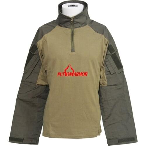 CS Tactical G3 Tactical Frog Suit Gern3 Camouflage Suit RG Ranger Green Army Green Long Sleeve Top