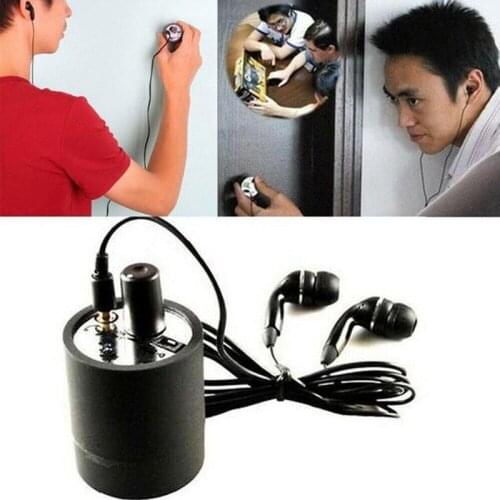 High Strength Wall Microphone Voice Listen Detecotor for Engineer Household Dark Pipe Water Leakage Oil Leaking Listens Repair