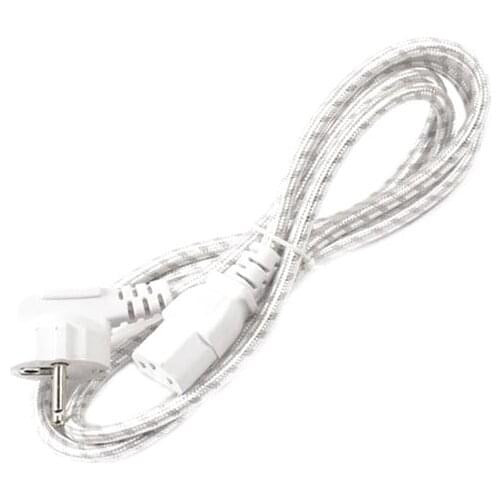 POWERMASTER C7 POWER CABLE BRAIDED WHITE 1.5MT 1. QUALITY
