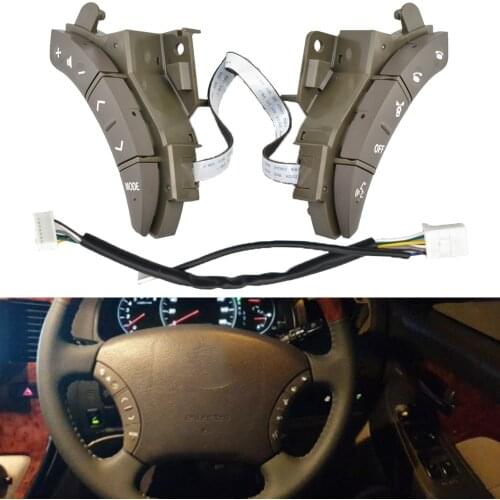 Car-styling buttons For Toyota Highlander Land Cruiser 75B037 Multi-function Car steering wheel control buttons