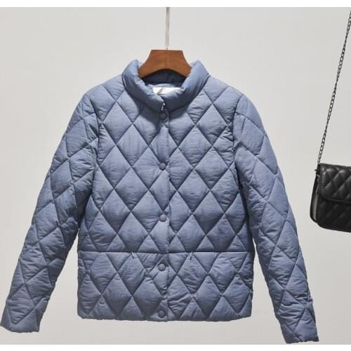 2021 Autumn Winter New Loose Student Warm Coat Korean Womens Cotton Padded Short Jacket Plus Size Casual Female Outwear Parka