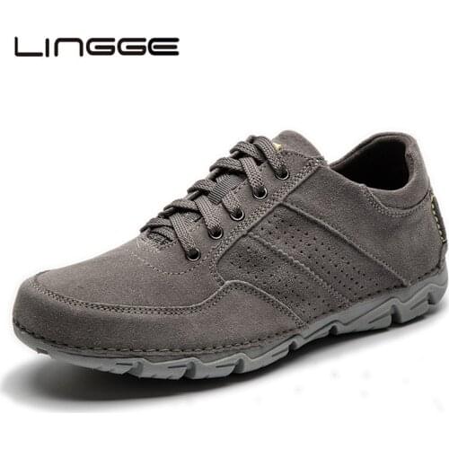 LINGGE Mens Casual Shoes