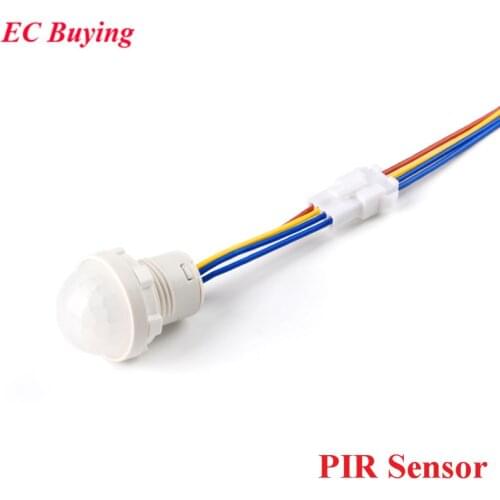 Mini PIR Infrared Sensor Module Detector Smart Switch Controller Human Sensor Hand Scan Head AC 85-265V Home Indoor LED Lighting