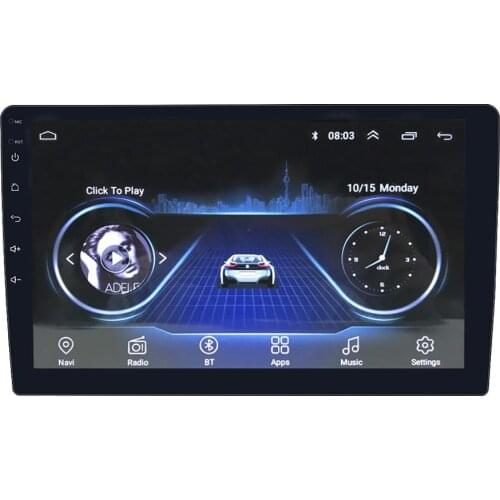 Touch screen 10 inch pulgadas radio car android 8.1 firmware digital mp5 player