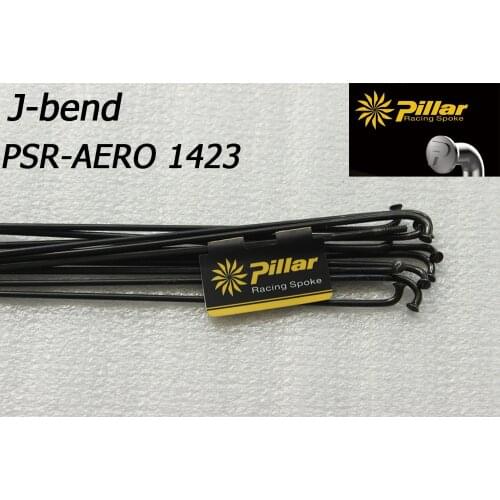 Racing spoke pillar PSR aero 1423 j bend spoke flat spokes 6.5g pcs 180mm to 310mm