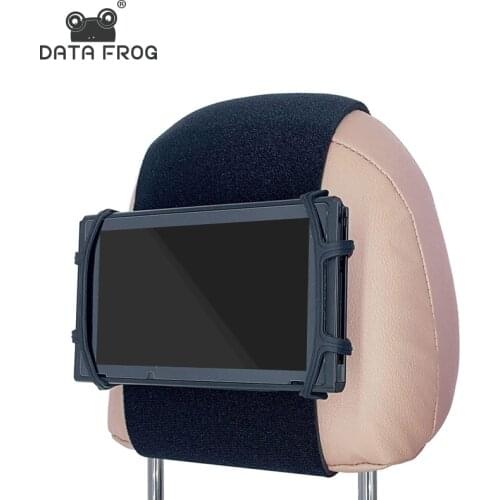 DATA FROG Car Headrest Mount Silicon Holder for Nintendo Switch Console Bracket for 7-10 inch Tablets/iPad/Kindle Paperwhite