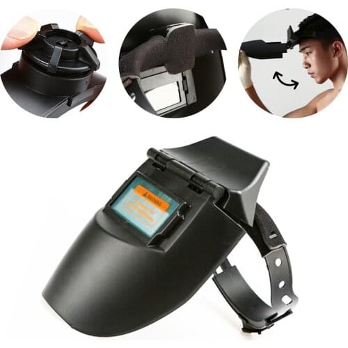 Adjustable Auto Darkening Welding Mask Grinding Welders Helmet Soldering Work Arc Protective Glasses Gear Solar Welders Helmet