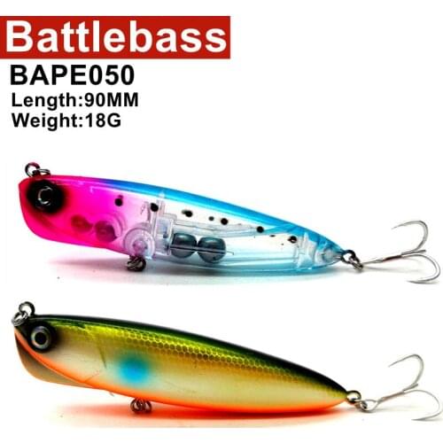 1PCS/lot 9 cm 18 g Pencil Hard Fishing Lures Artificial Wobbler Bass Pike Plastic Hard Bait CrankBait Japan Fish Pesca Tackle