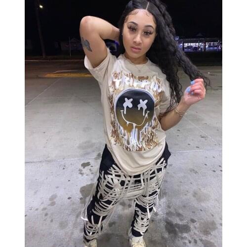 VAZN 2021 Hot Sales Fancy Free Casual Daily Yong Nature Fashion Round Neck Short Sleeve Women Regular Tees