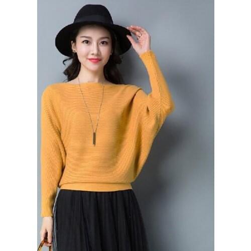 Spring Autumn Style Women Knitted Pullover Sweater Lady Casual Long Sleeve O-Neck Outwear Pullover Shirts ZZ0894