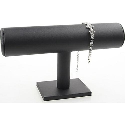 50%HOT Jewelry rack multi-purpose soft touch velvet jewelry T-shaped bracelet watch display rack storage rack