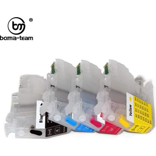 Refillable Ink Cartridge LC3111 LC3113 LC3117 LC3119 LC3129 For Brother MFC-J983 J6980 J6580 J6995 DCP-J572N J972N J973 Printers