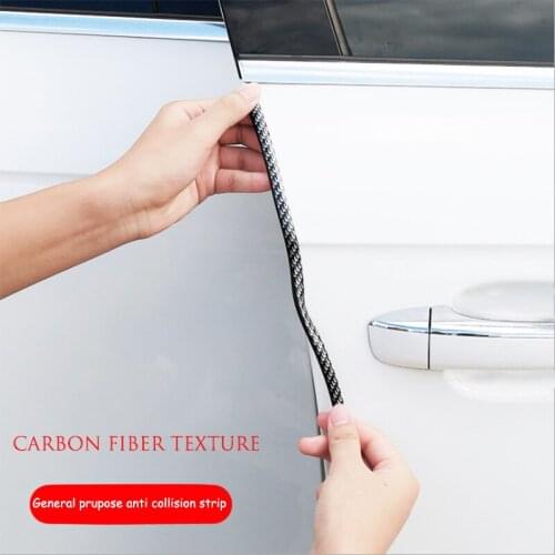 Car Door Protector Strip Car Styling Car Door Edge Guards Trim For Peugeot 307 308 207 3008 2008 407 508 206 208 406 Accessories