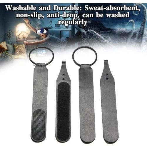 1Pair High Elasticity Anti Falling Straps For Oculus Grip Adjustable Handle Handle Controller Strap Que Wrist Belt Fixed VR R4X9